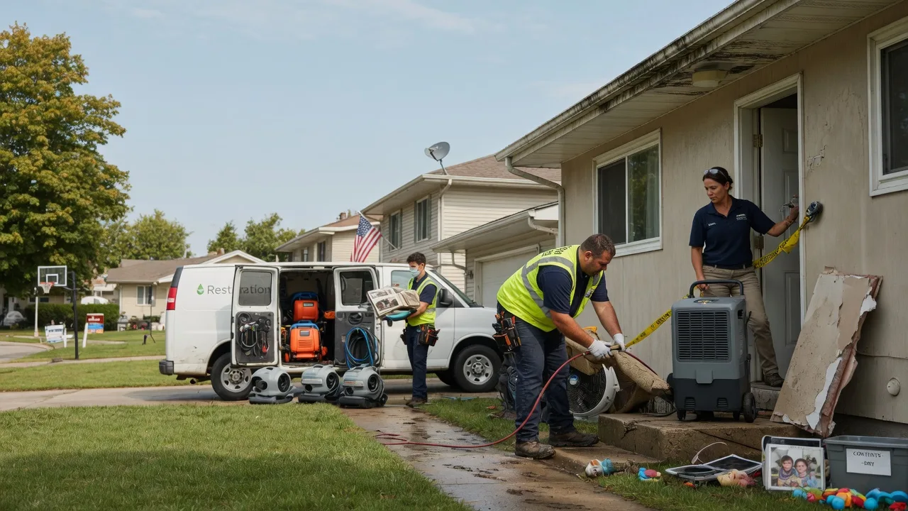 Water Damage Restoration in Tipton, IN near me